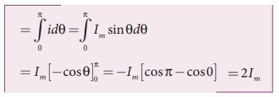 mean or average value of AC