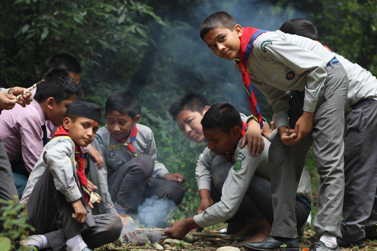 Scout activities in Nepal