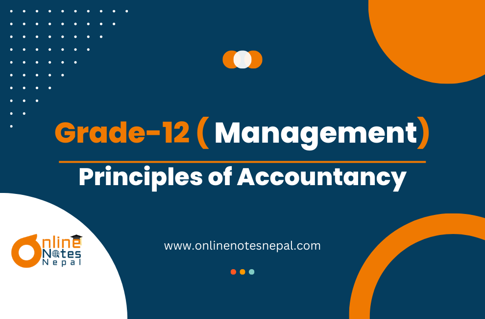 Principles of Accountancy - Grade 12 (Management) Photo