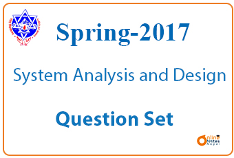 System Analysis and Design || Spring 2017 || BCIS