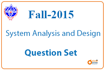 System Analysis and Design || Fall 2015 | BCIS