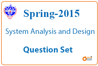 System Analysis and Design || Spring 2015 | BCIS