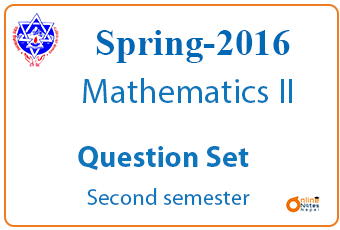 Spring | 2016 | Mathematics | BCIS