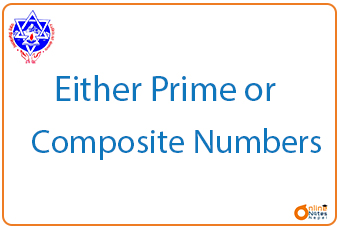Either Prime or Composite Numbers || C programming || BCIS