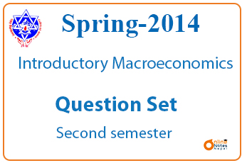 Spring | 2014 | Macroeconomics | BCIS