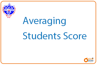 Averaging Students Score || C programming || BCIS