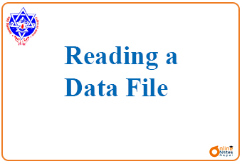 Reading a Data File || C programming || BCIS