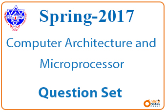 Computer Architecture and Microprocessor || Spring 2017| BCIS
