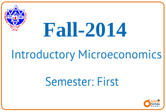 Fall,2014 | Introductory Microeconomics | BCIS photo