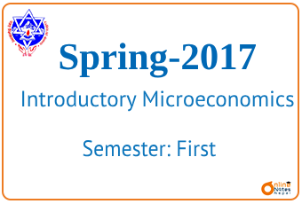 Spring 2017 | Introductory Microeconomics | BCIS photo