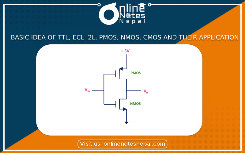 Basic idea of TTL, ECL I2L, PMOS, NMOS, CMOS and their application
