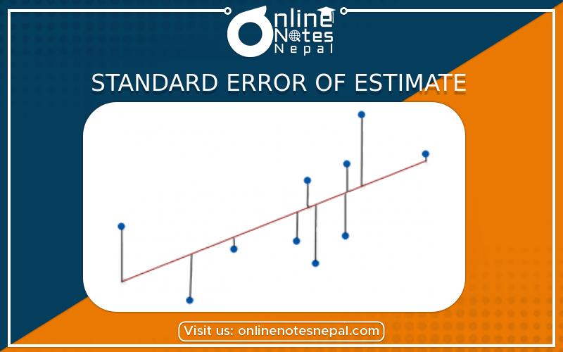 Standard error of estimate