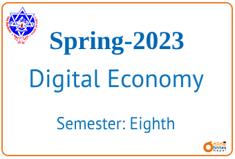 Spring-2023|| Digital Economy || BCIS