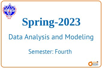 Spring 2023 || Data Analysis and Modeling || BCIS