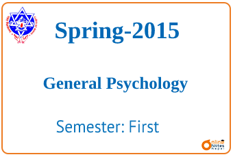 Spring 2015 | General Psychology | BCIS photo