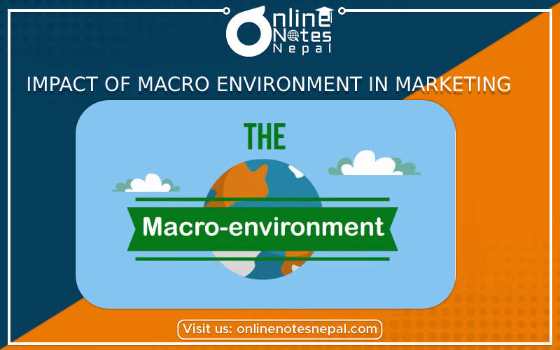 Impact of macro environment in marketing