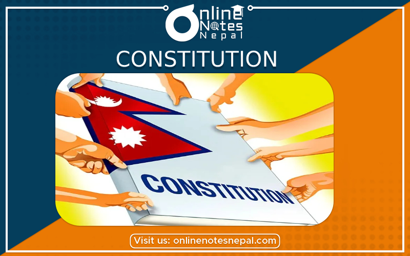 The Constitution and its Development of Nepal in Grade 9