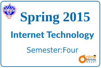 Spring 2015 Internet Technology Question