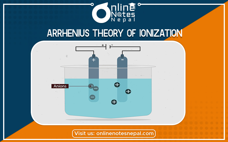 Arrhenius Theory of Ionization in Grade 12