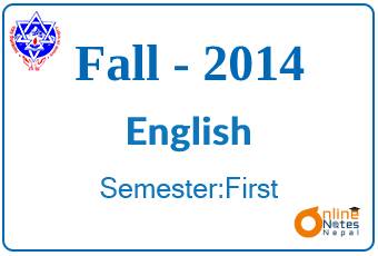 English | Fall,2014 | BCIS photo