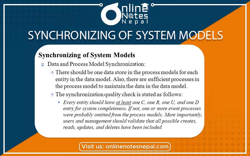 Synchronizing of System Models Photo