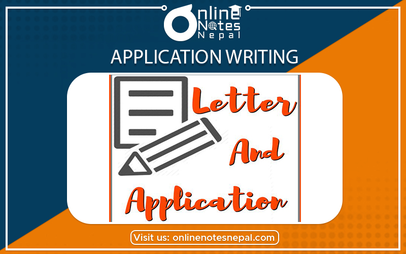 Application Writing in Class 10 English Example