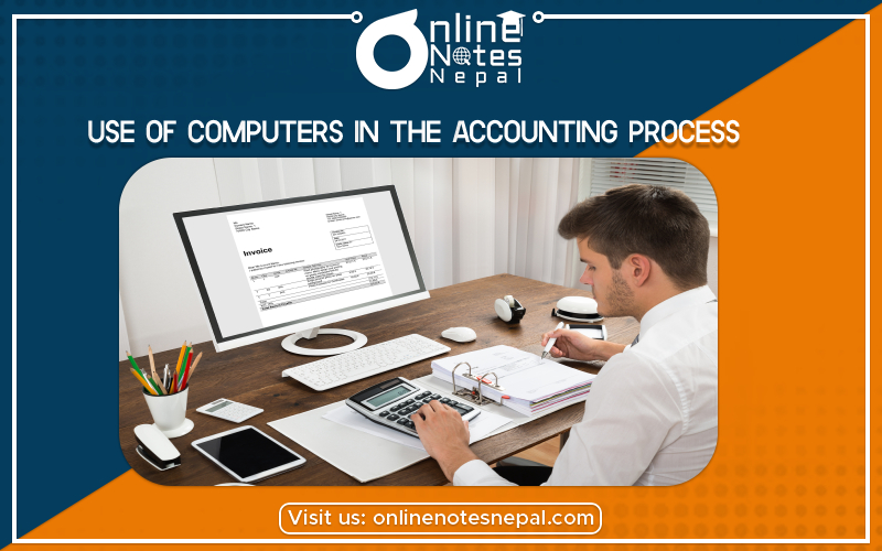 Use of computers in the accounting process- Photo