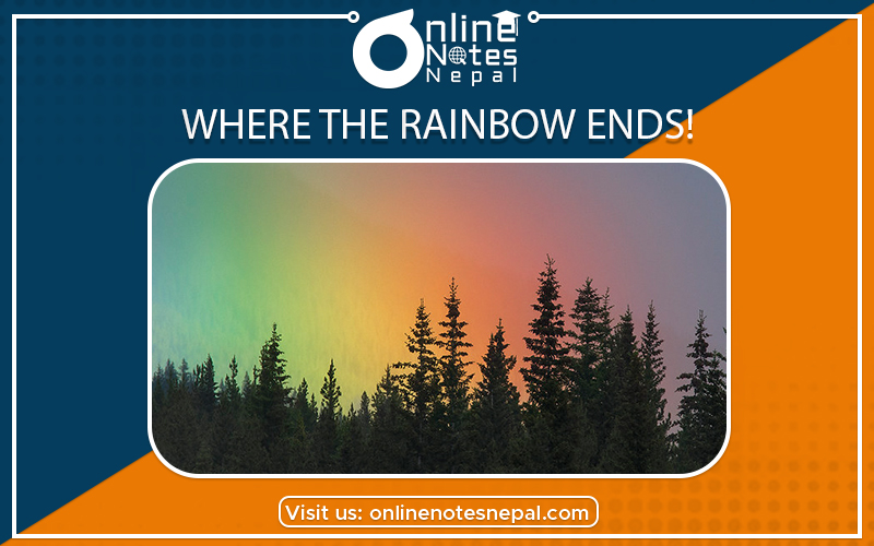 Where the Rainbow Ends in Class 10 English
