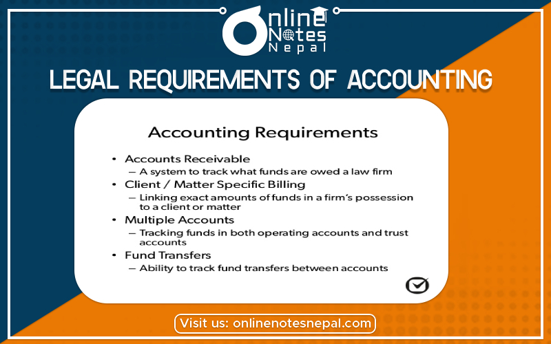 meaning of accounting requirements -Photo