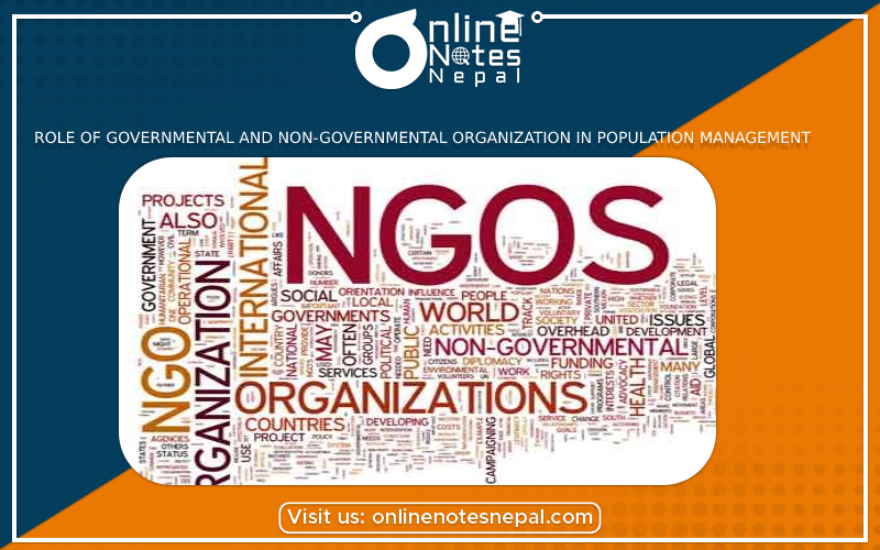 Role of Governmental And Non-Governmental Organization in Population Management in Grade 6