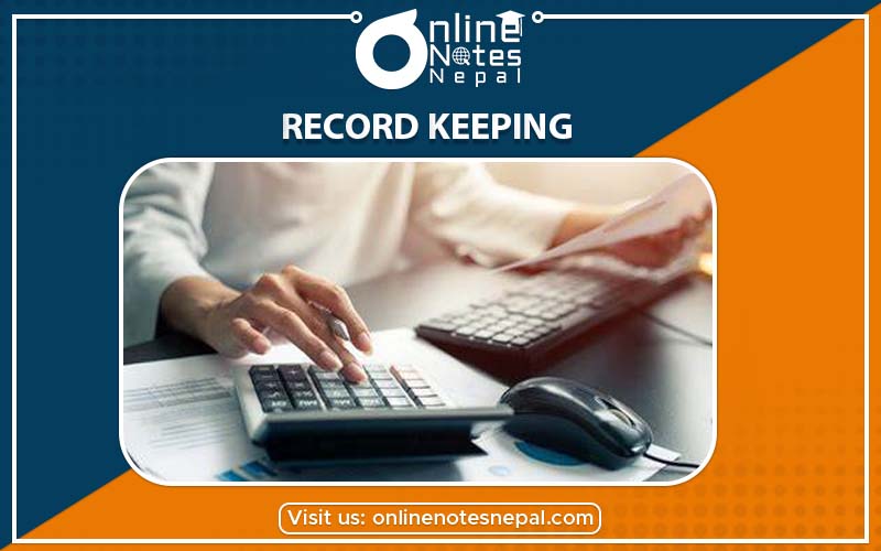 Record Keeping in Accountancy of Grade-9, Reference Notes