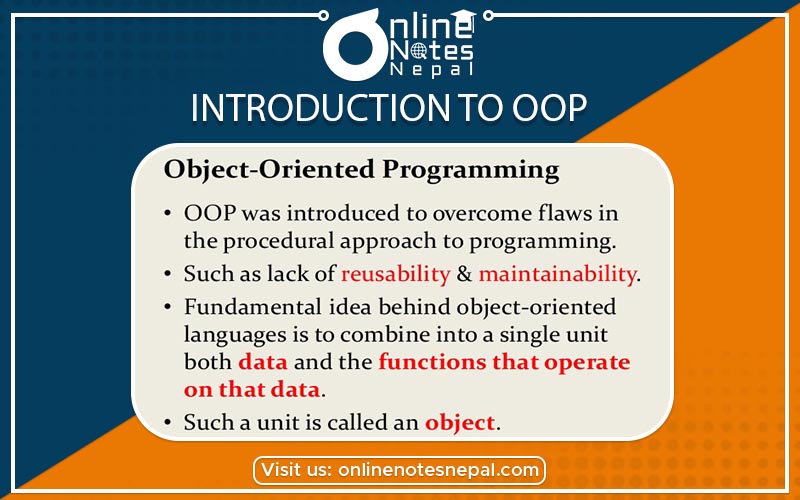 Introduction to Object-Oriented Programming photo