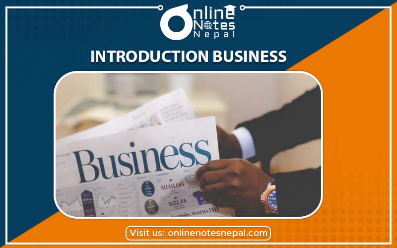 Introduction to Business in Accountancy of Grade-9, Reference Note
