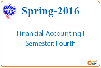Spring, 2016 | Financial Accounting I | BCIS photo