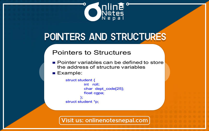 Pointers and Structures Photo