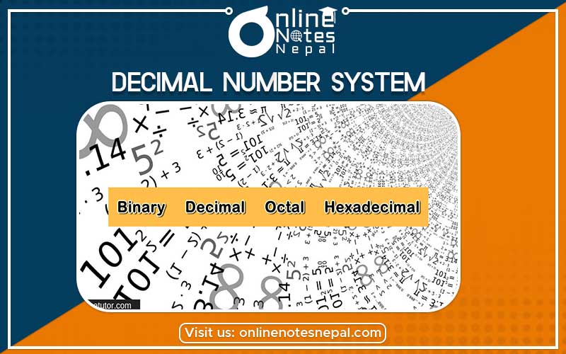 Decimal Number System Photo