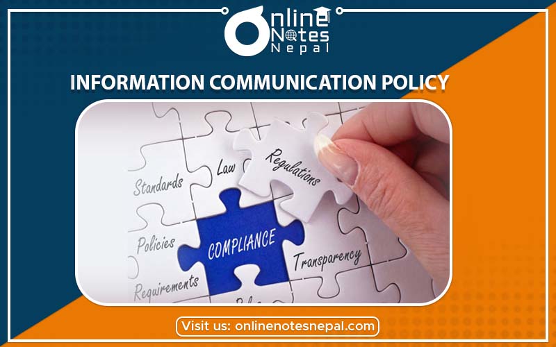 Information Communication Policy in grade 9, Reference Note