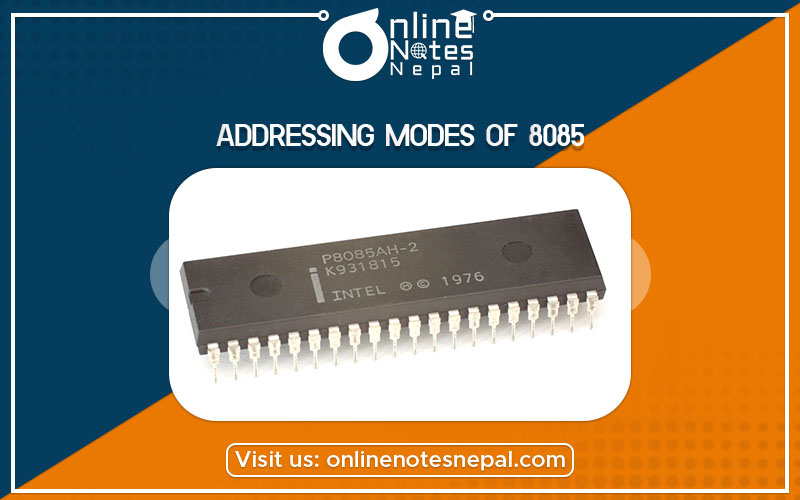 Addressing Modes of 8085 Microprocessor Photo