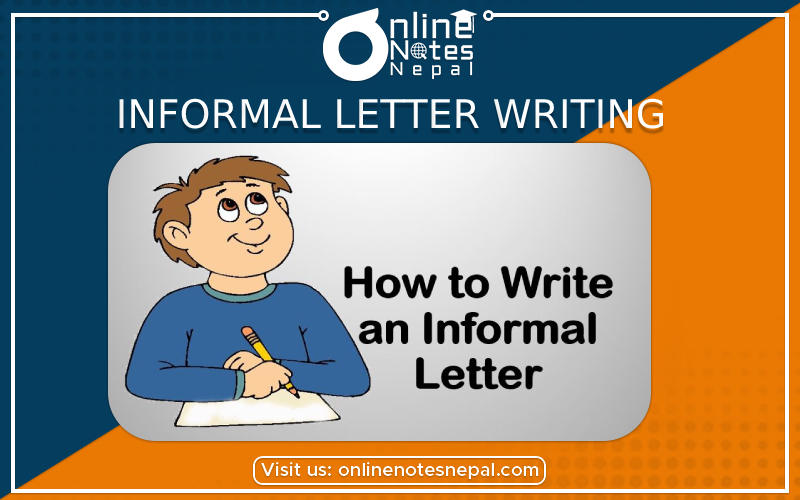 Informal Letter Writing in Class 10 English Example