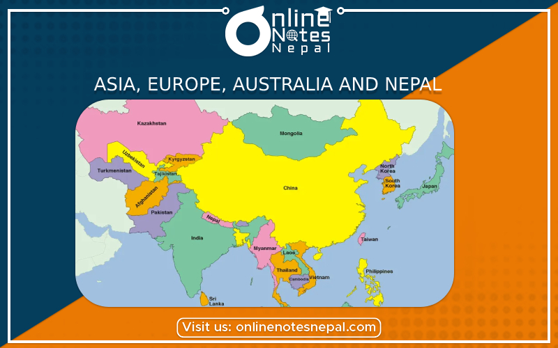 Asia, Europe, Australia and Nepal in Grade 9