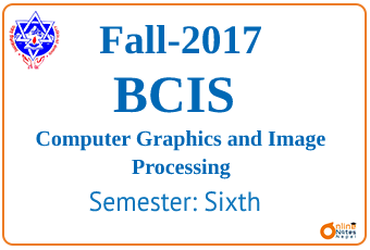 Fall 2017 Computer Graphics and Image Processing Question