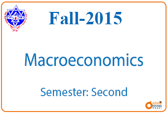 Fall 2015 | Macroeconomics | BCIS photo